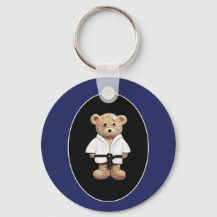Porte-clés Ceinture noire de judo