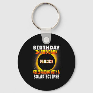 Porte-clés Célébration d'anniversaire de l'éclipse solaire to