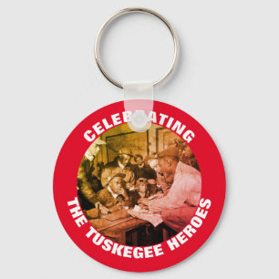 Porte-clés Célébration de la JOURNÉE DES TUSKEGEE AIRMEN