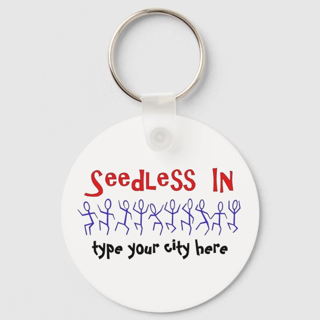 Porte-clés Célébration de la vasectomie personnalisée (Recto)