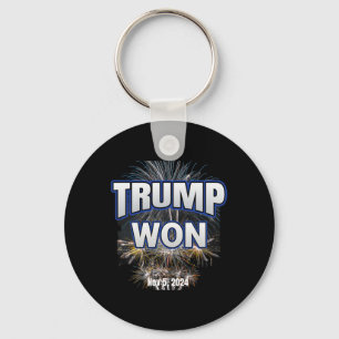 Porte-clés Célébration de la victoire de Trump 2025 Trump a g
