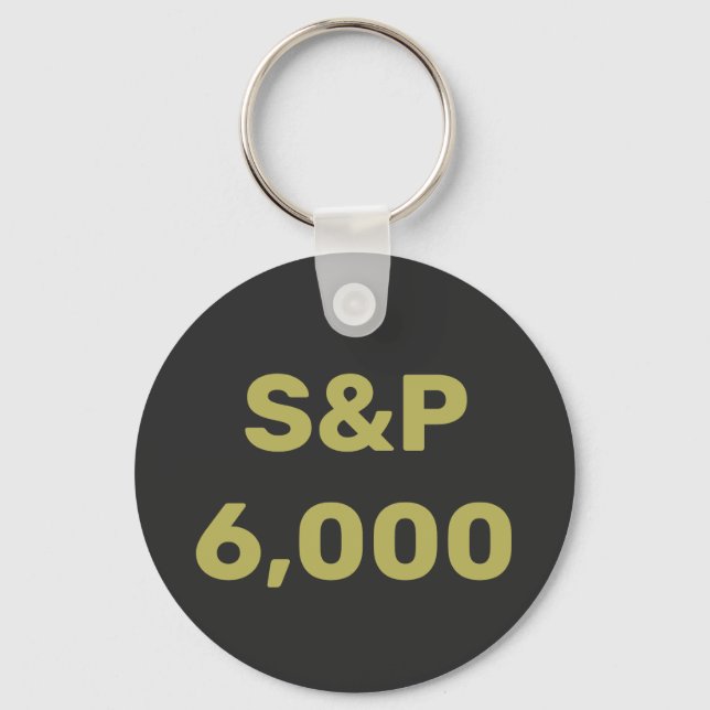 Porte-clés Célébration de l'indice de Stock de niveau S&P 6 0 (Recto)