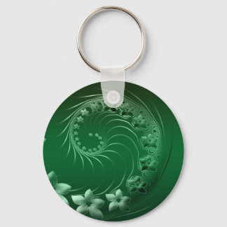 Porte-clés Célébration verte de destin de partie de conceptio