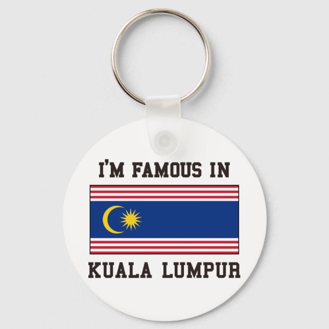 Porte-clés Célèbre À Kuala Lumpur (Recto)