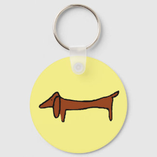 Porte-clés Célèbre Abstrait Porte - clé Dachshund