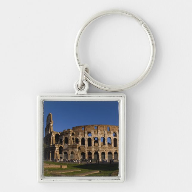 Porte-clés Célèbre Colisée à Rome Italie Monument 2 (Devant)