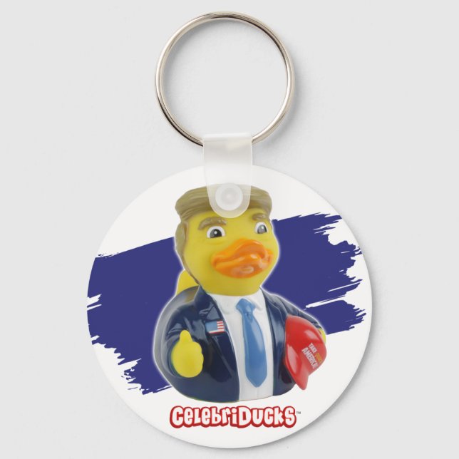 Porte-clés CelebriDucks Donald Rubber Duck (Recto)