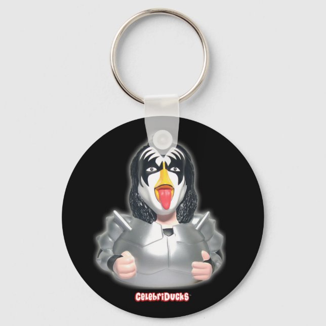 Porte-clés CelebriDucks Gene SImmons Kiss (Recto)
