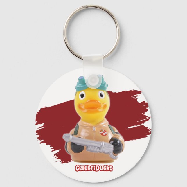 Porte-clés CelebriDucks Rubber Duck GooseBusters (Recto)