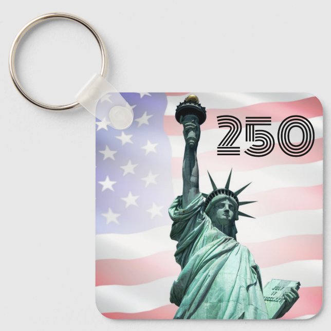 Porte-clés Célébrons l'Amérique 250 #50 (Recto)