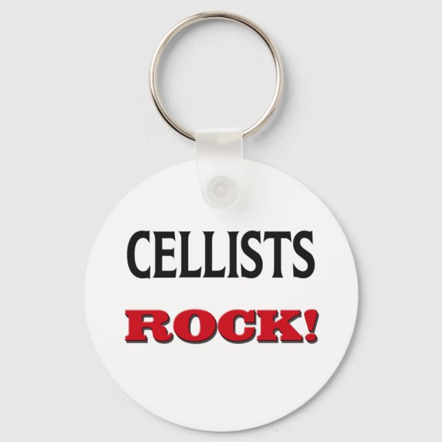 Porte-clés Cellists Rock (Recto)