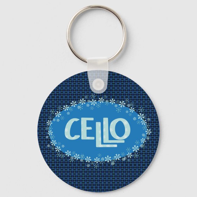 Porte-clés Cello d'hiver (Recto)