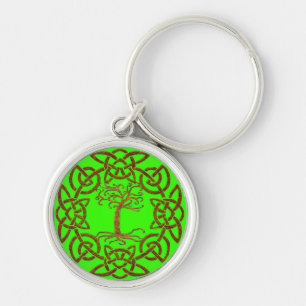 Porte-clés Celtic Circle Tree of Life Irish Key-chain