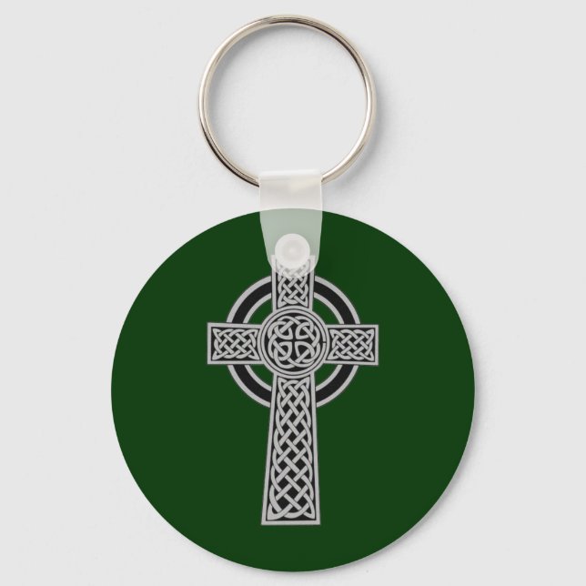 Porte-clés Celtic Cross - Silver (Recto)