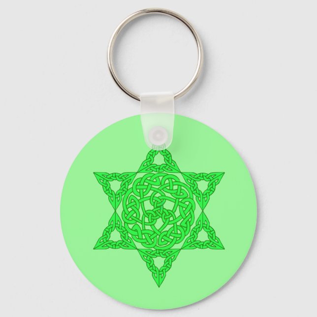 Porte-clés Celtic Star of David Keychain (Recto)