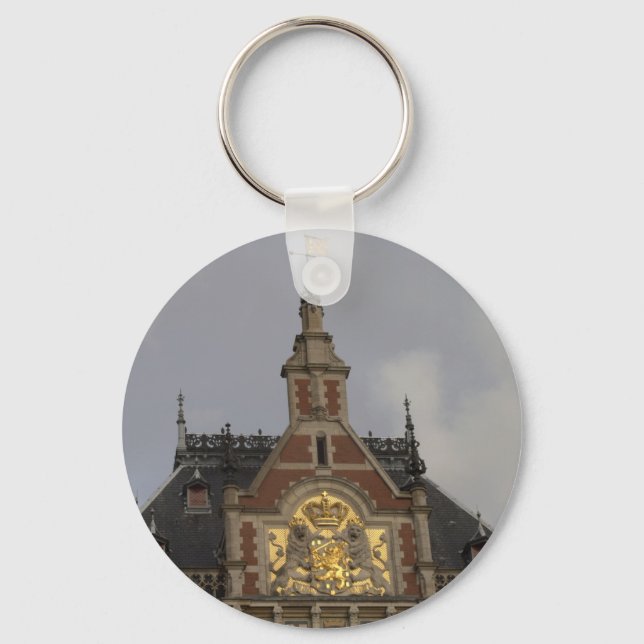 Porte-clés Central Station, Amsterdam (Recto)