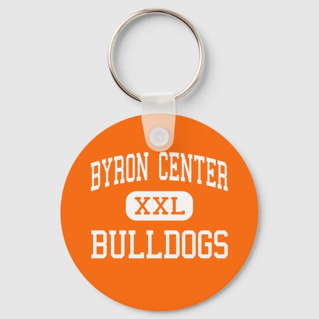 Porte-clés Centre Byron - Bulldogs - High - Centre Byron (Recto)