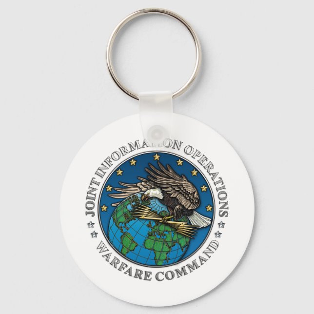 Porte-clés Centre interarmées de guerre des opérations d'info (Recto)