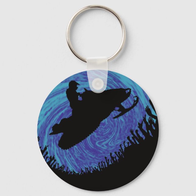 PORTE-CLÉS CENTRE MOBILE DE NEIGE (Recto)