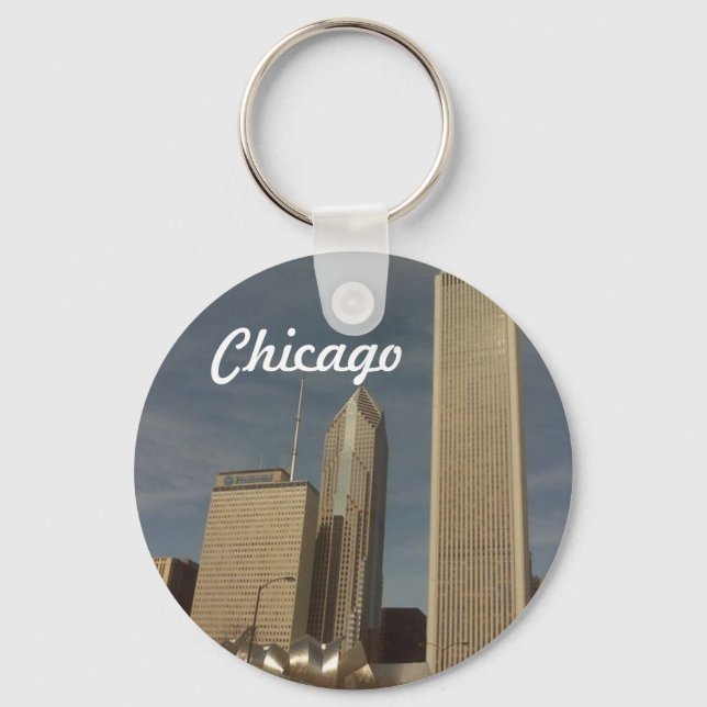 Porte-clés Centre-ville de Chicago, Porte - clé (Recto)