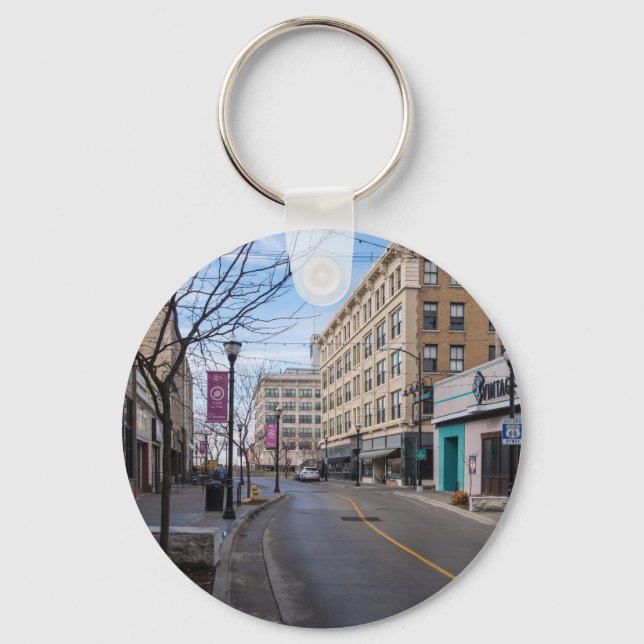 Porte-clés Centre-ville de Springfield (Recto)