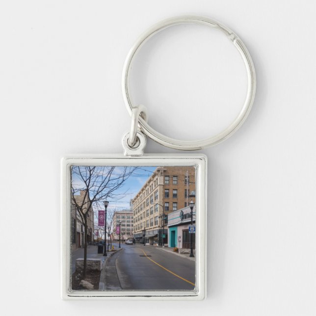 Porte-clés Centre-ville de Springfield (Devant)