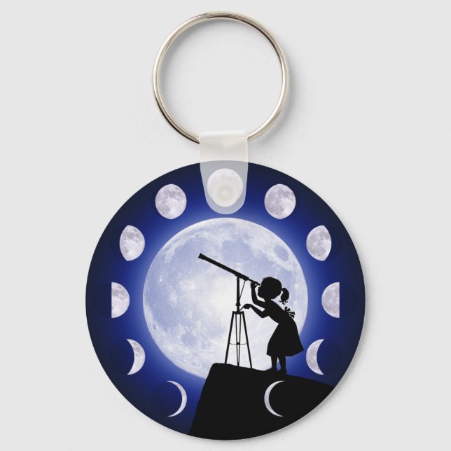 Porte-clés Cercle clé de l'astronome (Recto)