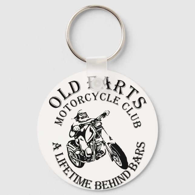 Porte-clés Cercle clé du club moto (Recto)