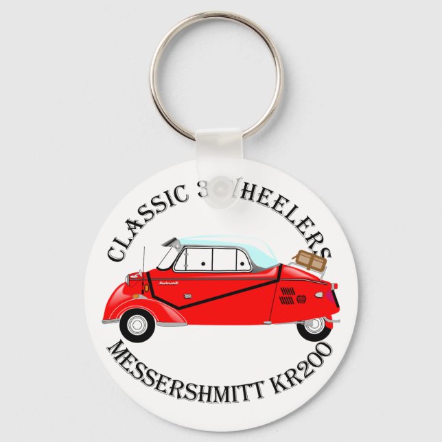 Porte-clés Cercle clé Messerschmitt KR200 (Recto)