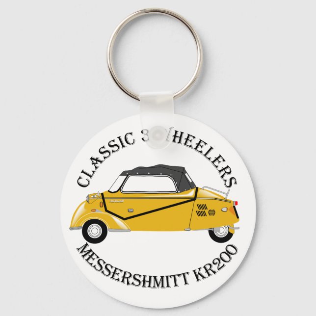 Porte-clés Cercle clé Messerschmitt KR200 (Recto)