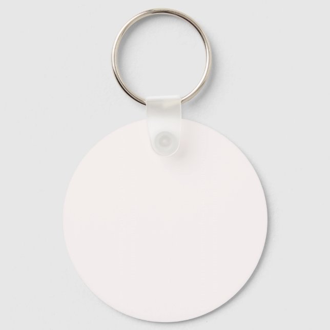 Porte-clés Cercle en aluminium, 2" (Recto)