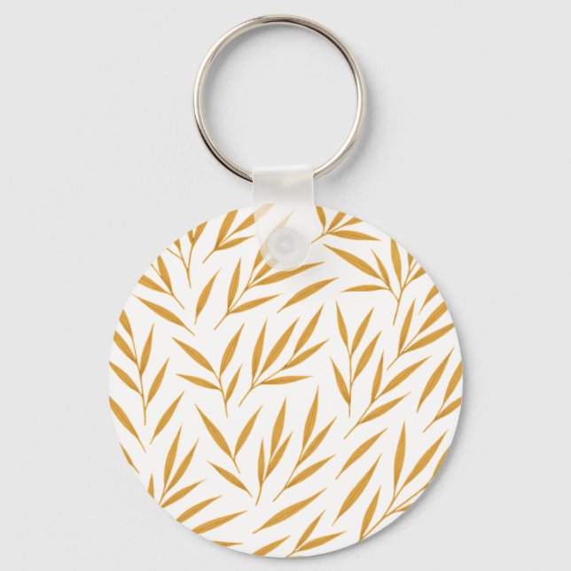 Porte-clés Cercle en aluminium, 2" (Recto)