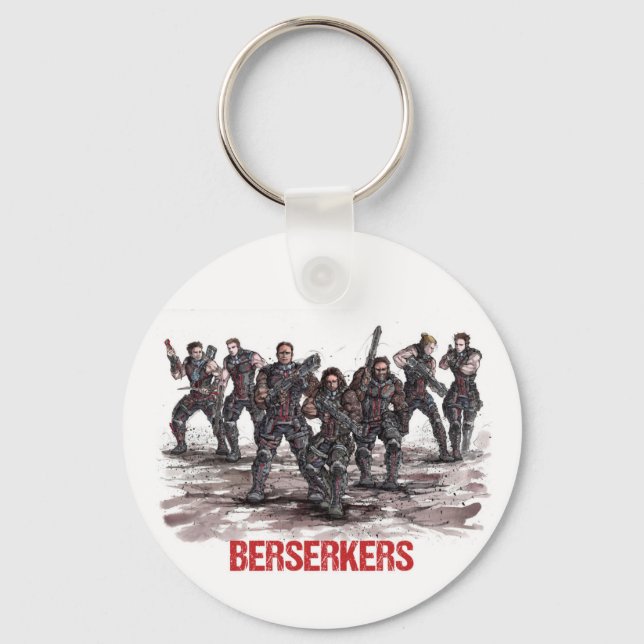 Porte-clés Cercle Porte - clé Berserkers (Recto)