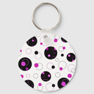 Porte-clés Cercles à la mode - porte - clé