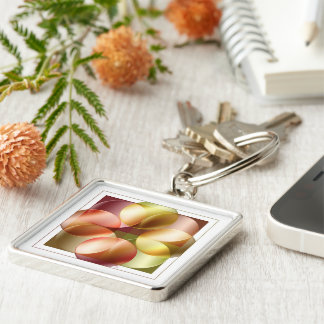 Porte-clés Cercles carrés