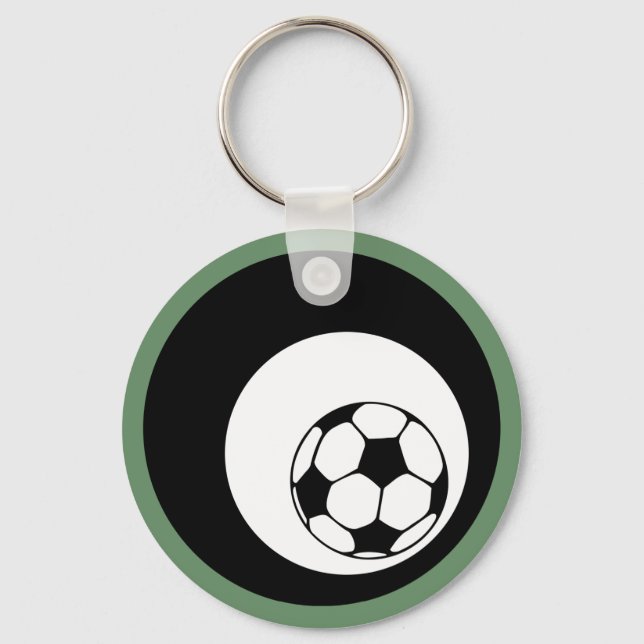Porte-clés cercles de football (Recto)
