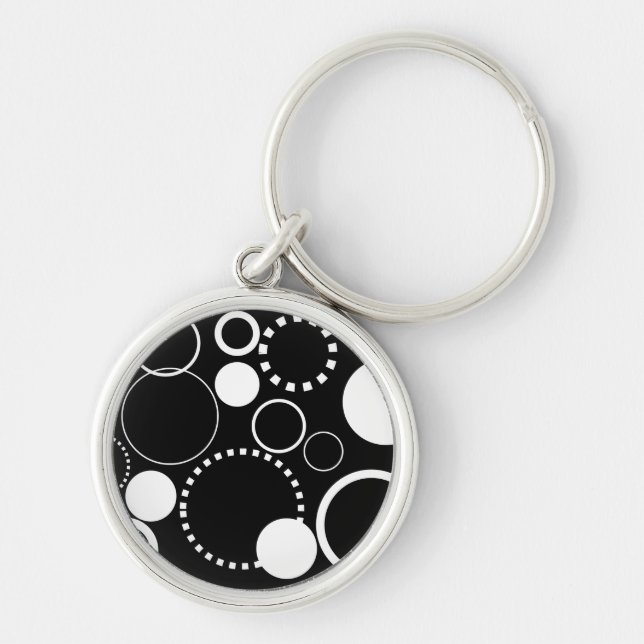 Porte-clés Cercles et points (Devant)