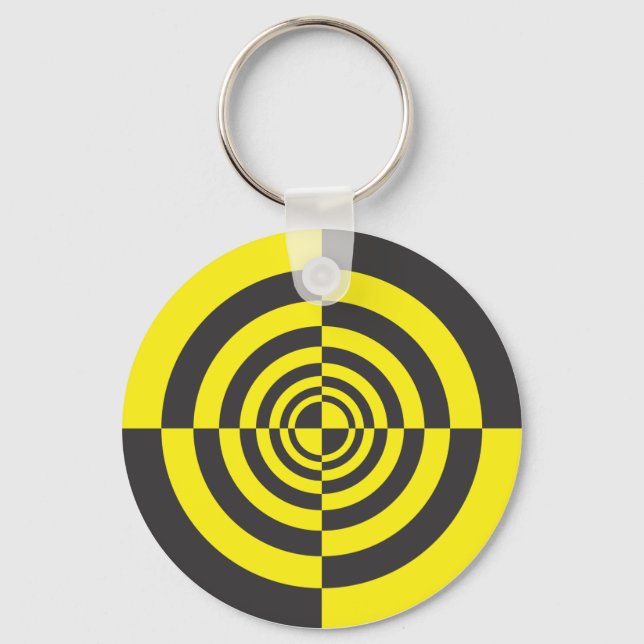 Porte-clés Cercles hypnotiques (Recto)