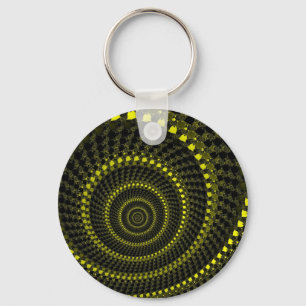 Porte-clés Cercles Jaunes