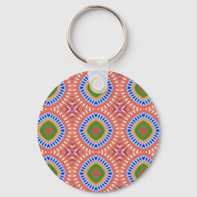 Porte-clés Cercles tribaux (Recto)