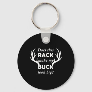 Porte-clés Cerf Drôle Chasse Chasseur Râtelier Gros Buck