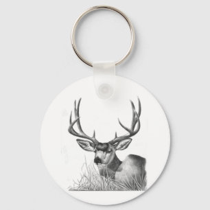 Porte-clés cerfs communs de mule 88