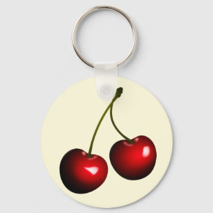 Porte-clés Cerise Rouge Cadeau - Vos Couleurs