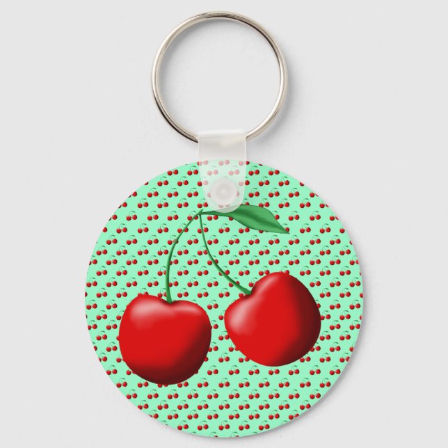 Porte-clés Cerises sucrées (Recto)