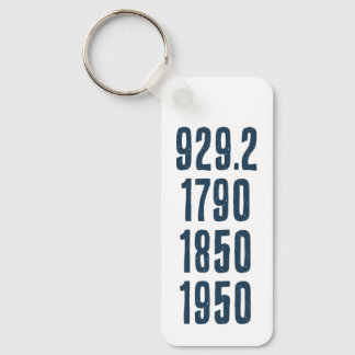 Porte-clés Certains de mes nombres préférés