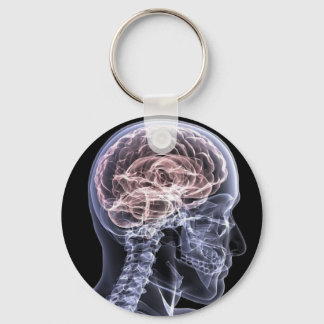 Porte-clés Cerveau X-Ray