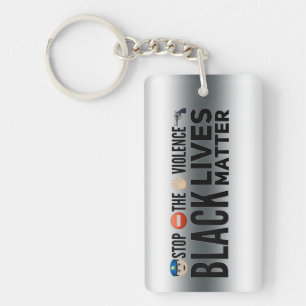 Porte-clés 👮 Cesser ⛔ La Violence ✋