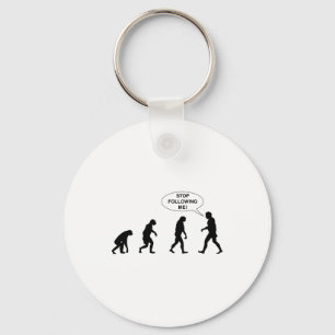 Porte-clés Cessez de me suivre