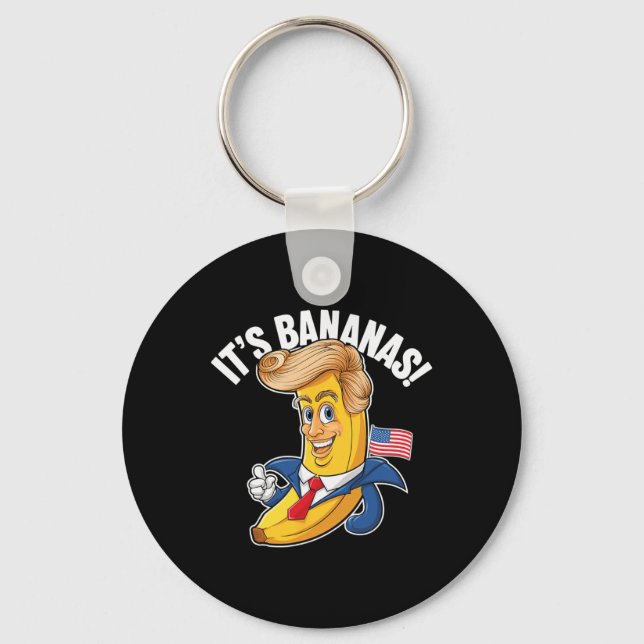 Porte-clés C'est Bananas (pour l'échelle) Starship Funny Meme (Recto)