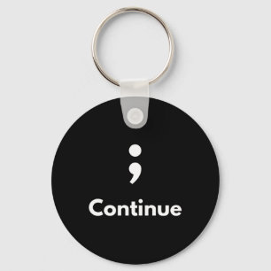 Porte-clés C'Est Bon De Ne Pas Être D'Accord Semicolon Santé